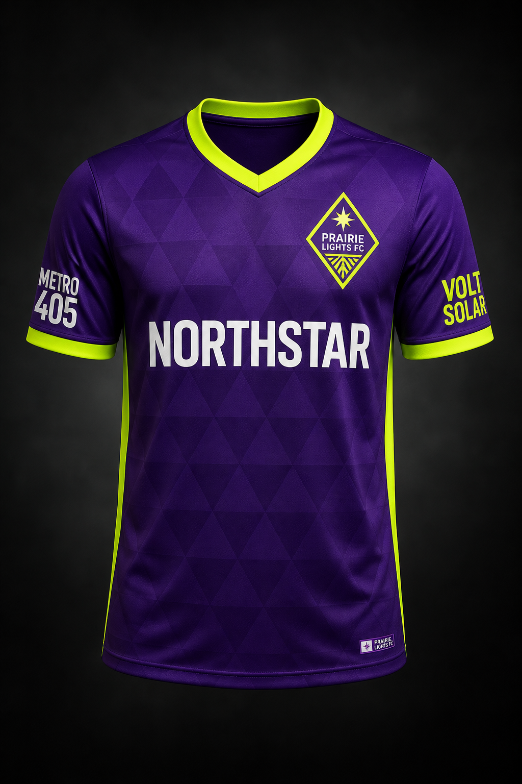 Prairie Lights FC Home kit front
